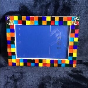 Colorful 5” x 7” Mosaic Picture Frame